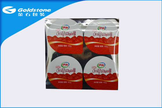 Rollstock 누설방지 민감한 인쇄를 가진 무균 요구르트 컵 Lidding 영화
